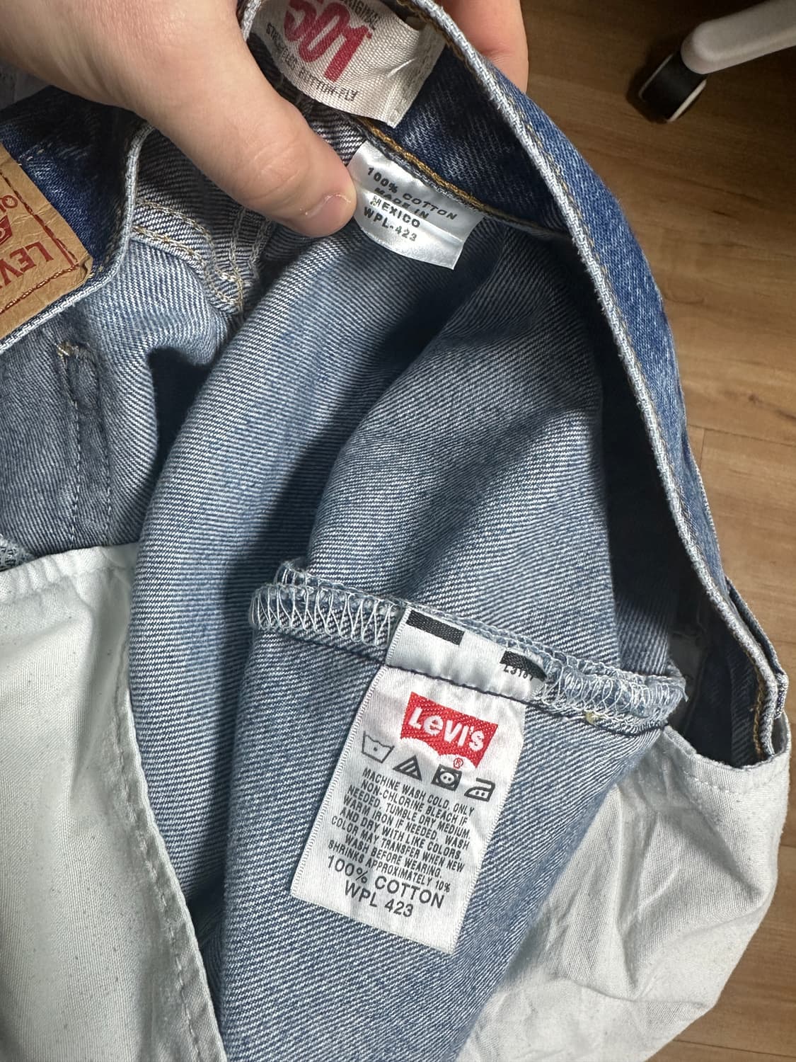 00s 리바이스 501 빈티지 데님 상품이미지5