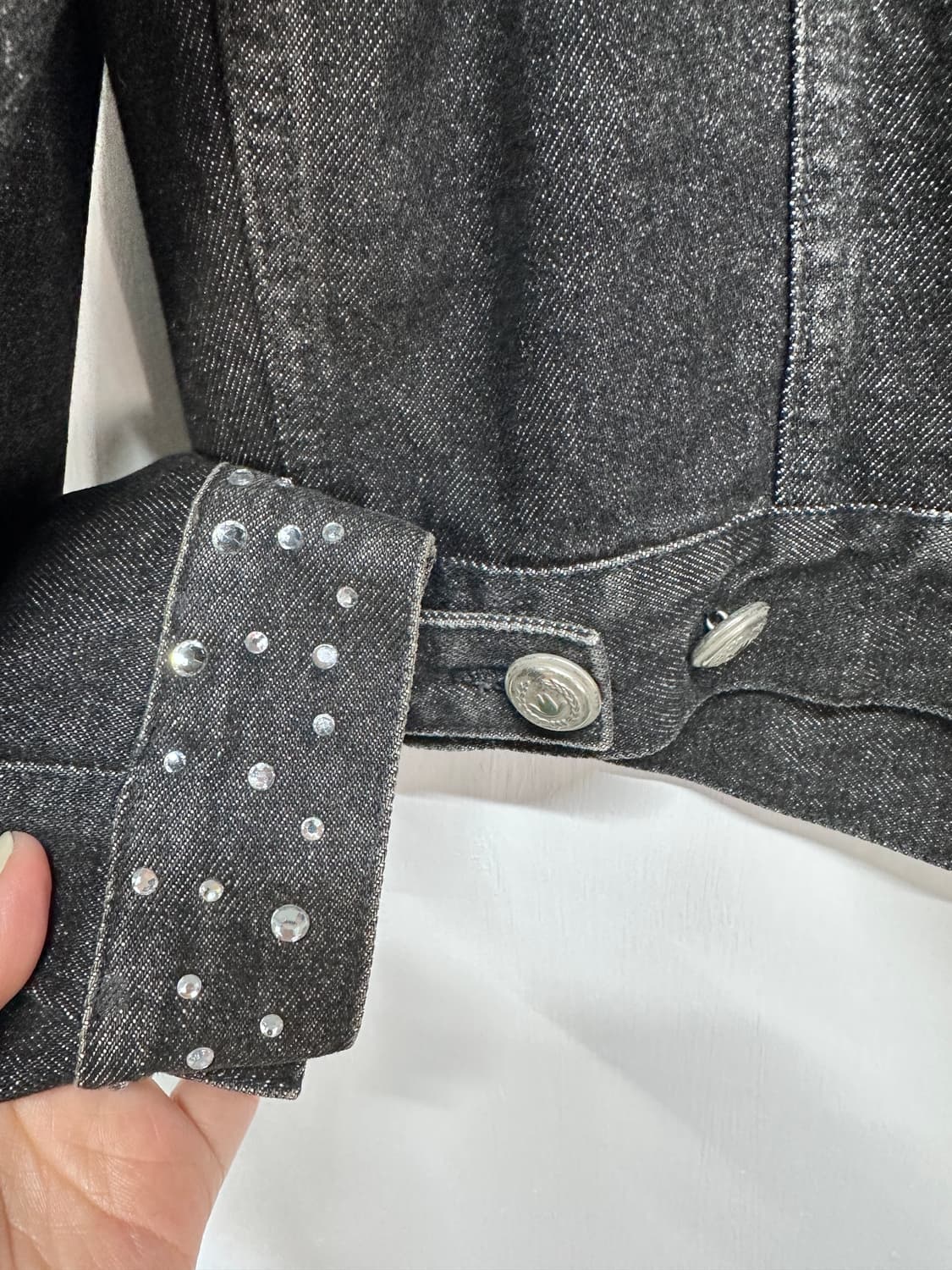 모스키노 진 흑청자켓 상품이미지8