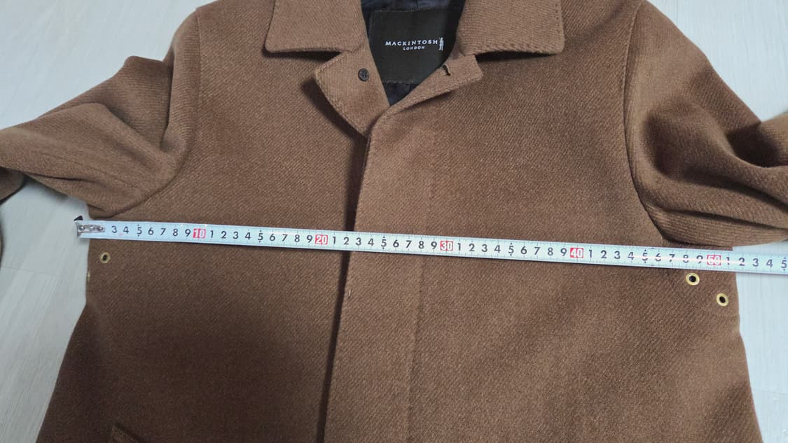 (착샷) 매킨토시 싱글 코트 재팬 캐시미어 블랜드 상품이미지6