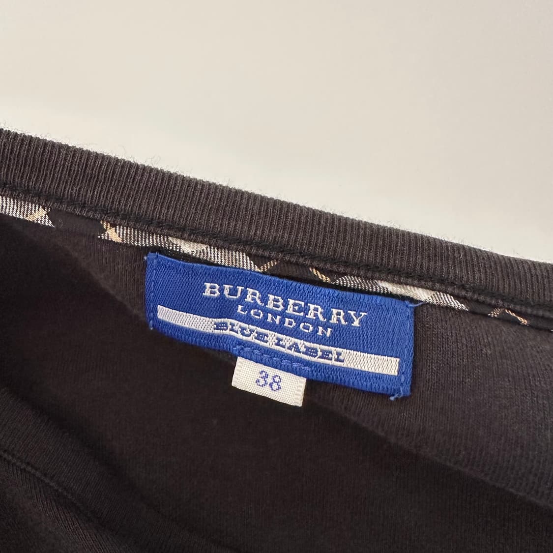 버버리 블루라벨 burberry 로고 반팔 티셔츠 상품이미지5