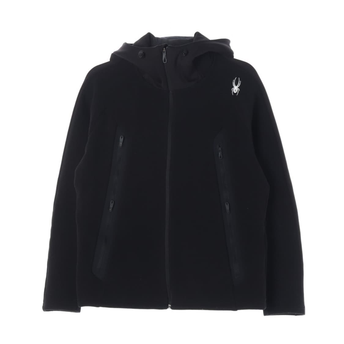 스파이더 로고 후디 집업 자켓 L 상품이미지1