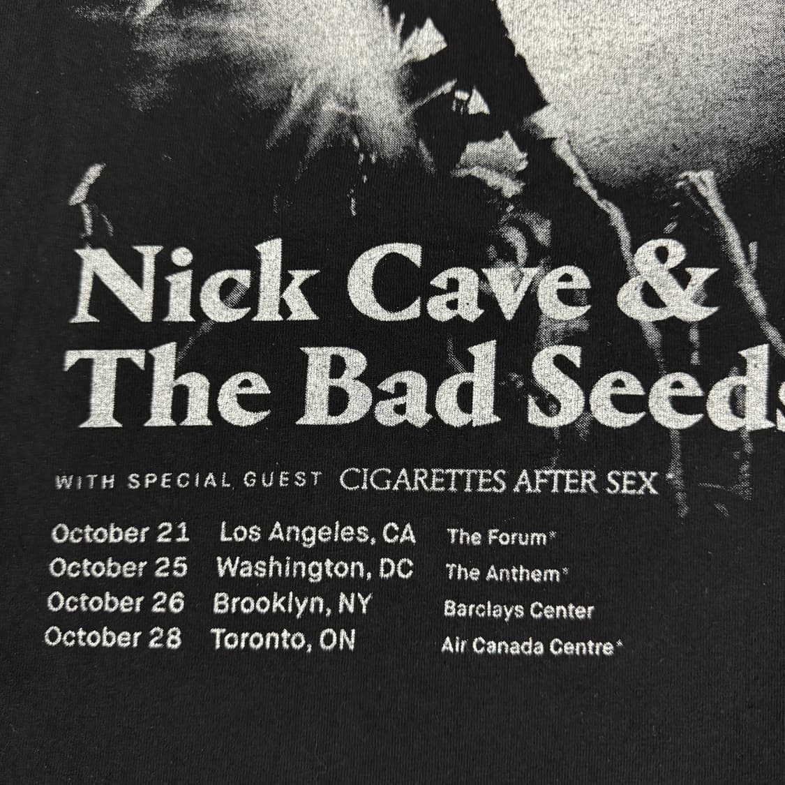 2018 닉 케이브 앤 더 배드 씨즈 티셔츠 Nick Cave 상품이미지7