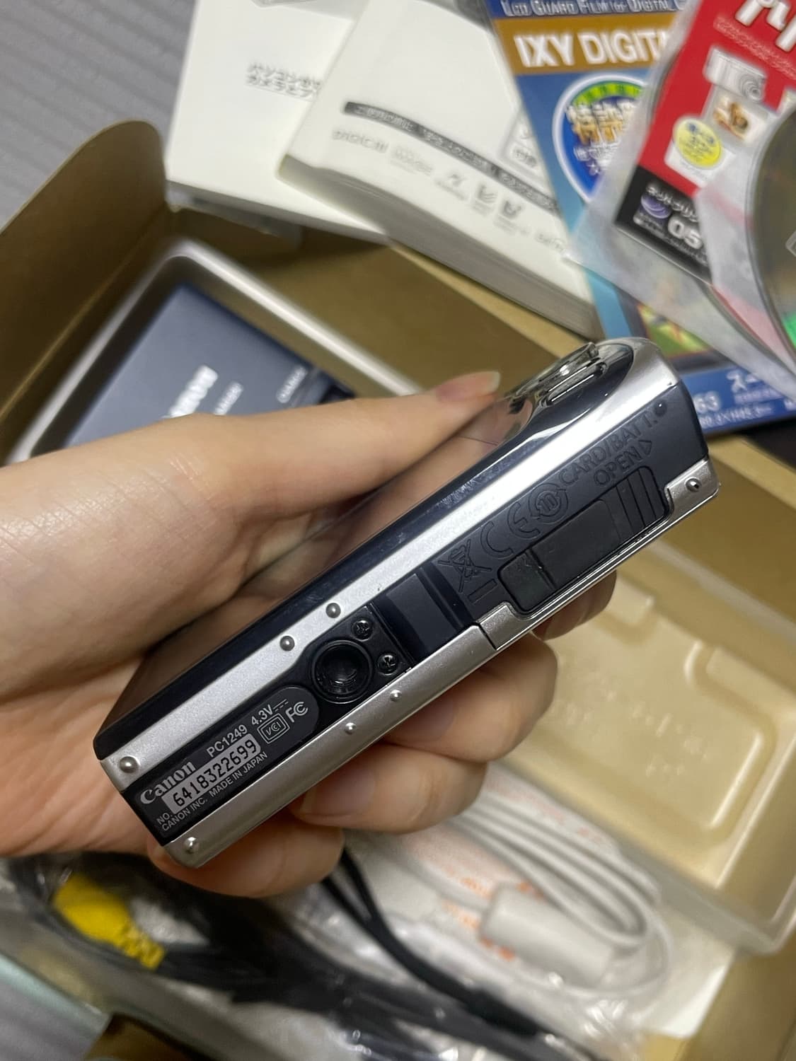 민트급 캐논 IXUS 860is (=IXY 910is) 풀박스 상품이미지3