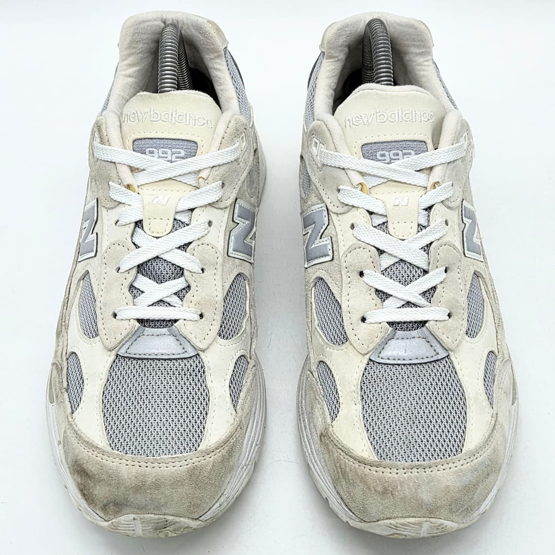  뉴발란스 992 메이드 인 USA 화이트 실버 (270 D)  상품이미지4