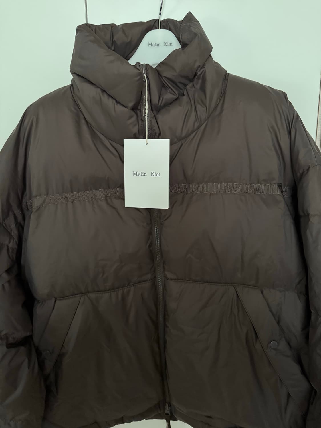 마뗑킴 패딩 브라운 상품이미지2