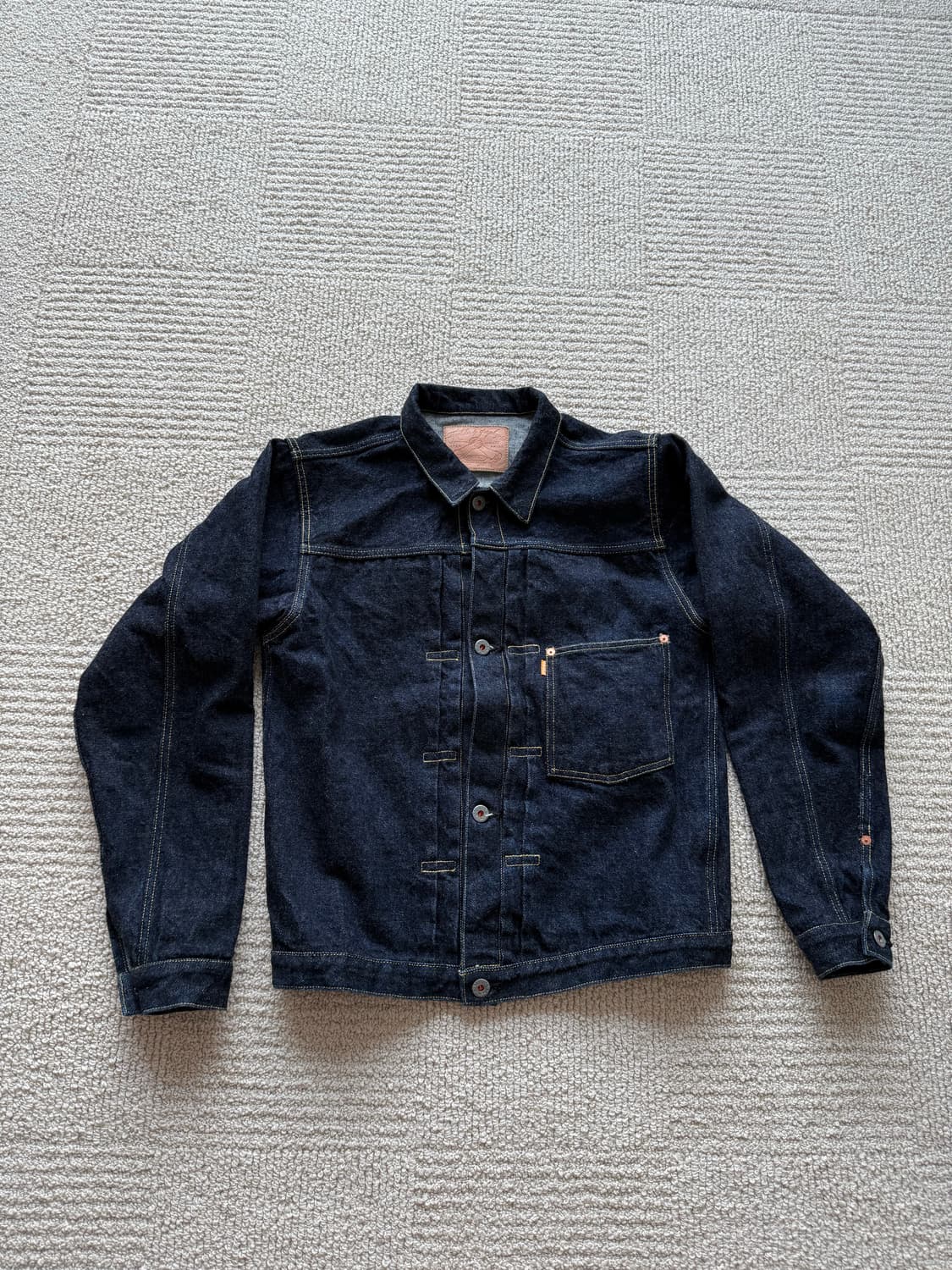 [40, 31] Graphzero 16oz 데님 셋업 상품이미지5