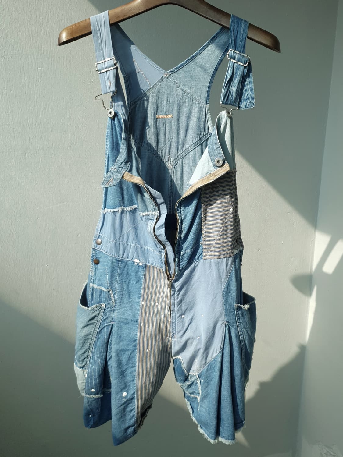 KAPITAL denim Boro Patchwork overalls 상품이미지7