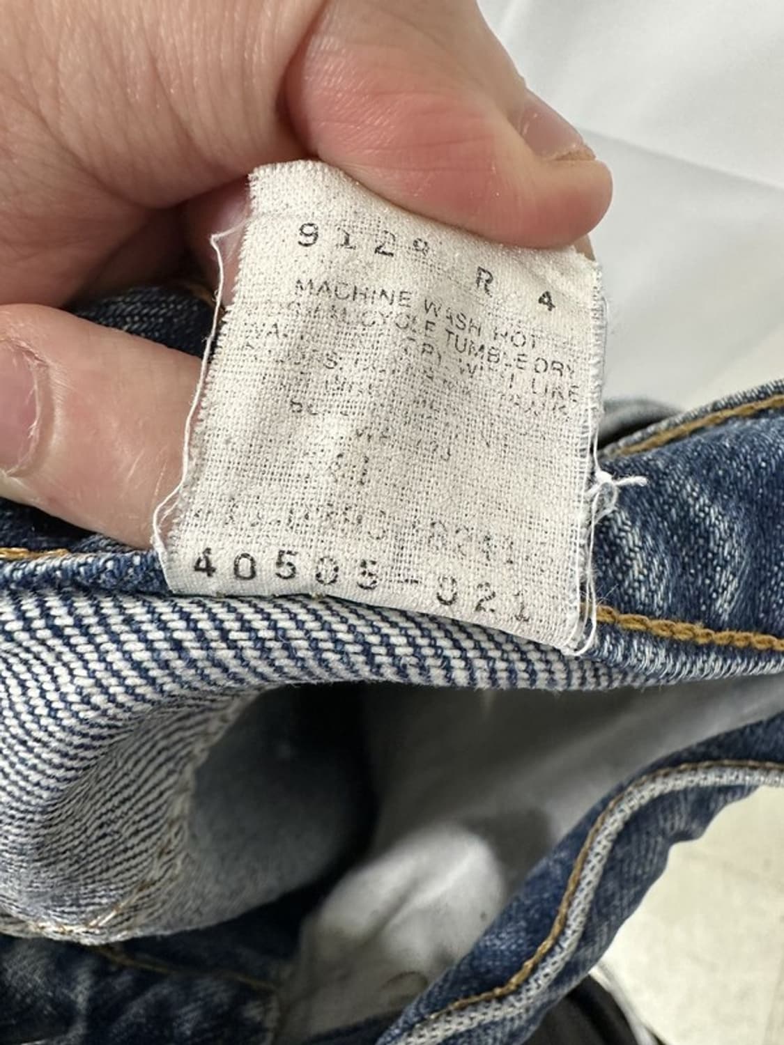 [W31L32] LEVI'S 리바이스505 90s 빈티지오렌지탭 상품이미지7