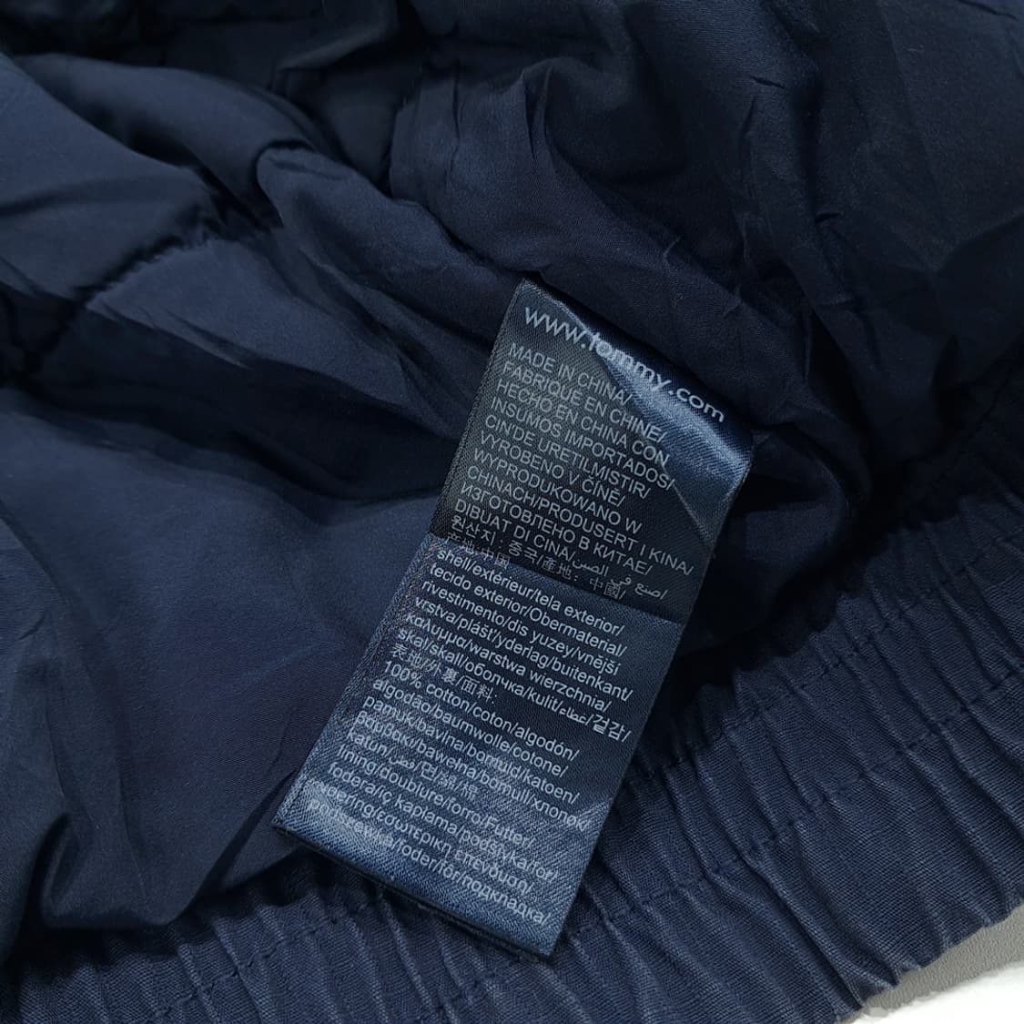 CN894 XL 타미 진스 진스 컬러블록 패딩 자켓 점퍼 상품이미지7