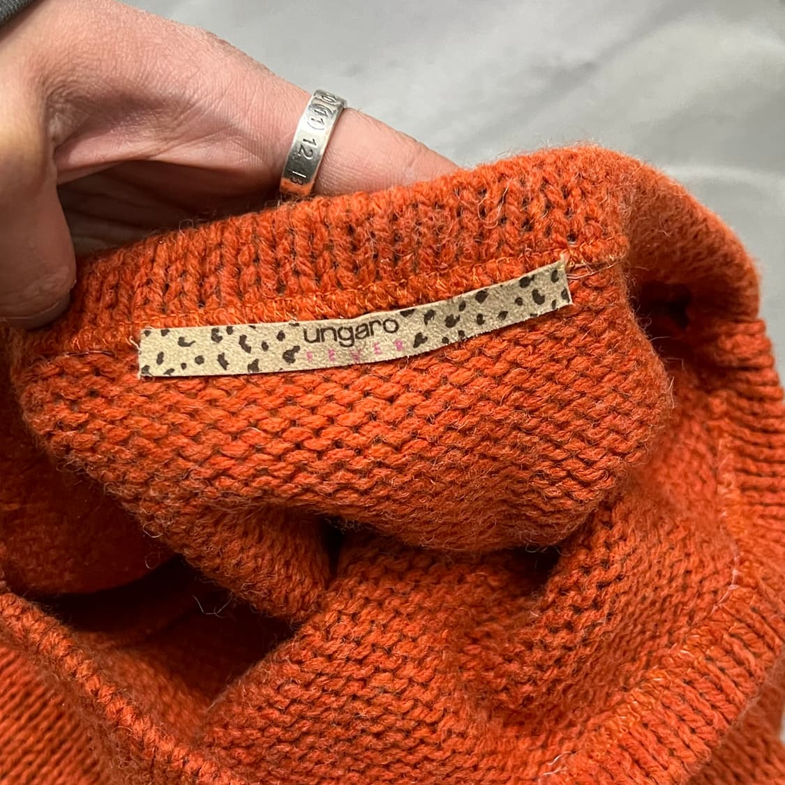  응가로 미니멀 니트 y15078 상품이미지5