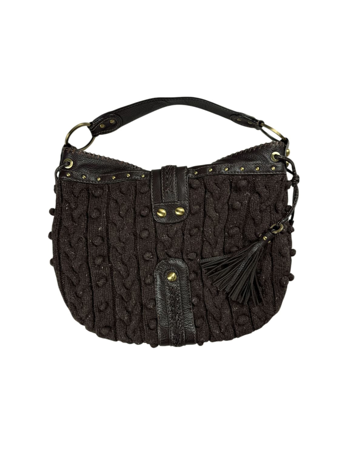 rafe new york 케이블 니트 숄더백 상품이미지4