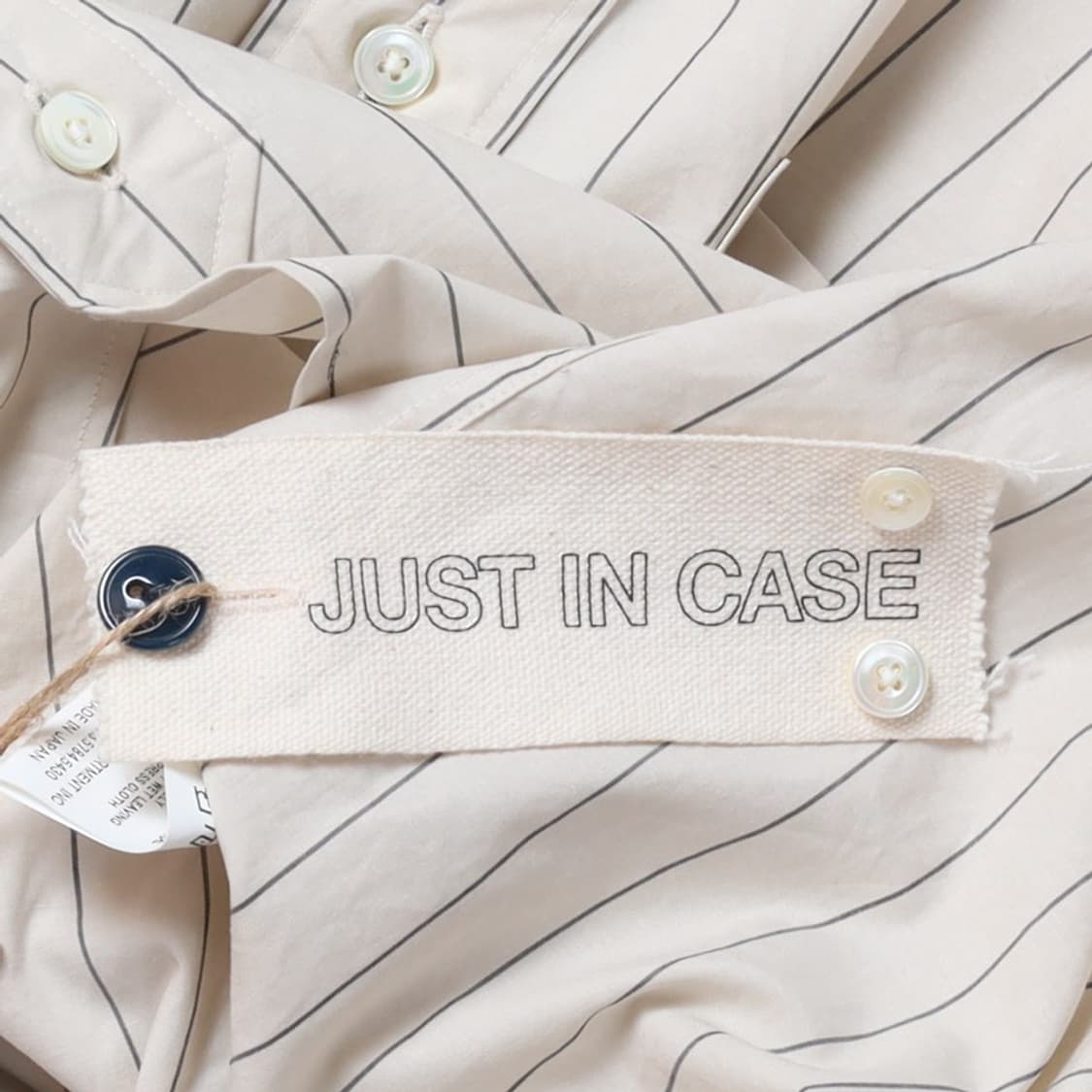 스틸 바이핸드 STILL BY HAND Stripe Shirt 

 상품이미지7