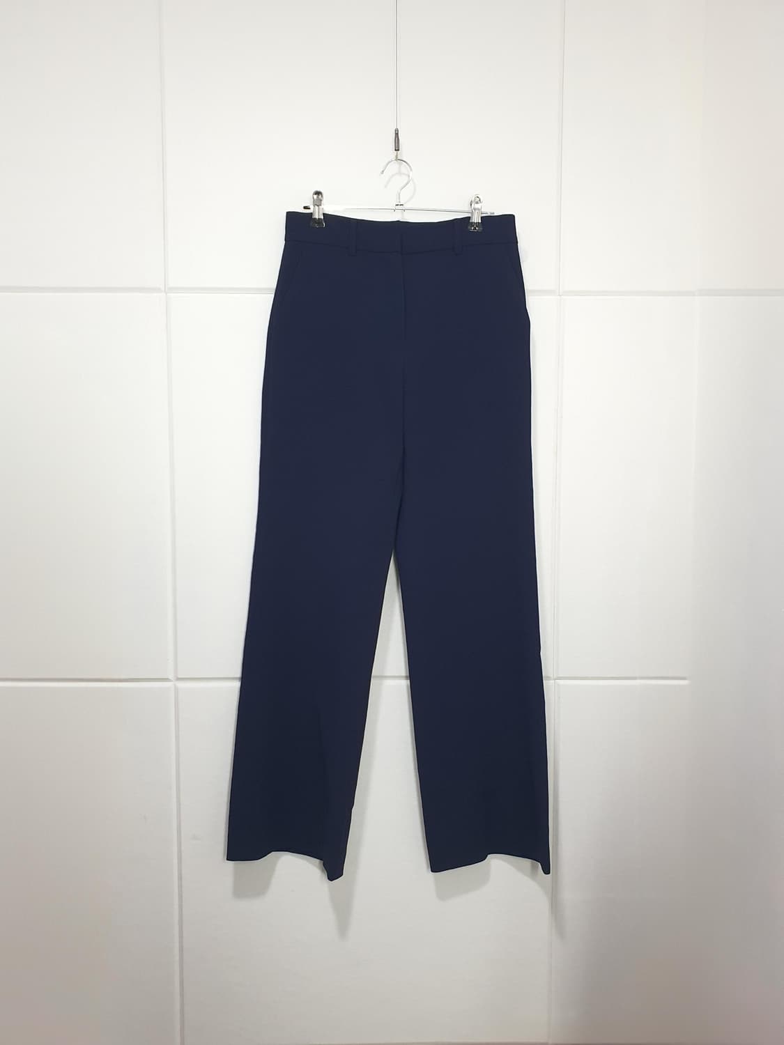 럭키슈에뜨 네이비 와이드 슬랙스 사이즈 36 상품이미지1