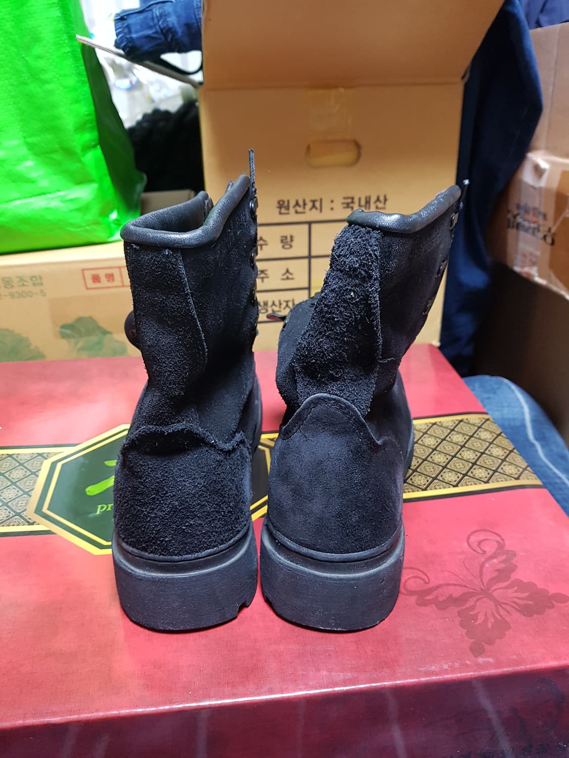 해병대 세무 워커 접착화 전투화 군화 260M 판매 상품이미지3