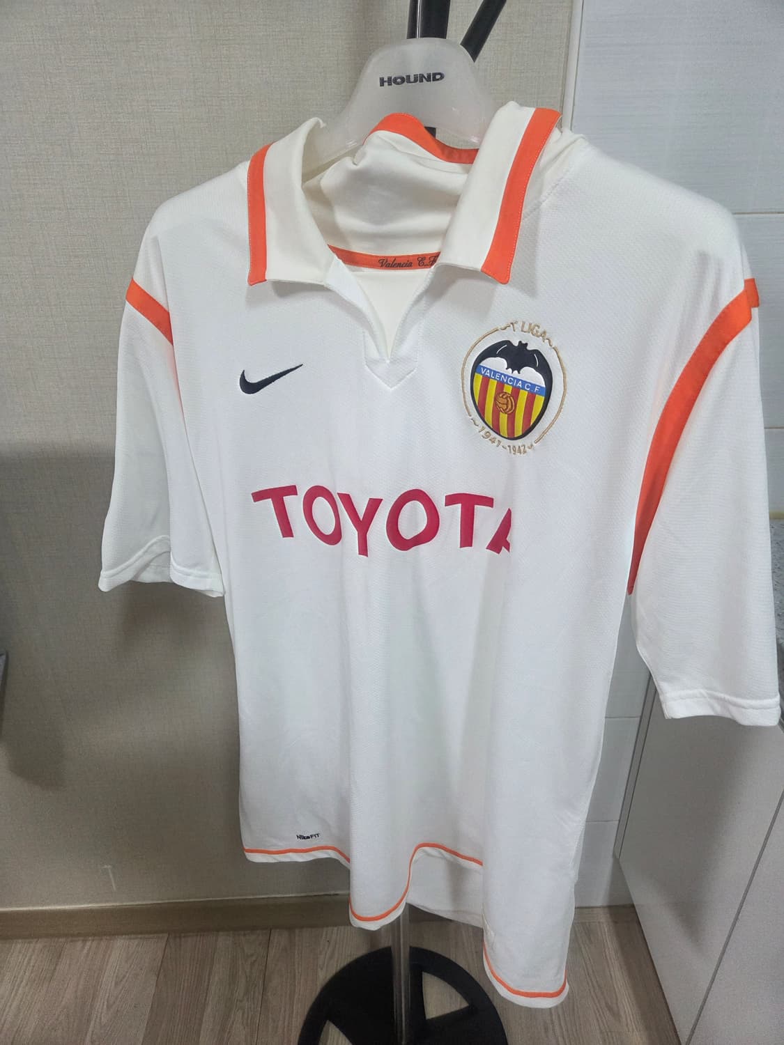 2007-08 발렌시아 홈 L 다비드비야 유니폼 상품이미지1