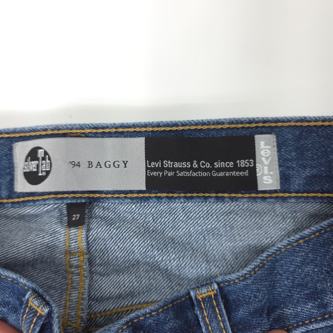 리바이스 실버탭 '94 배기핏 데님팬츠 중청 (27) 상품이미지4