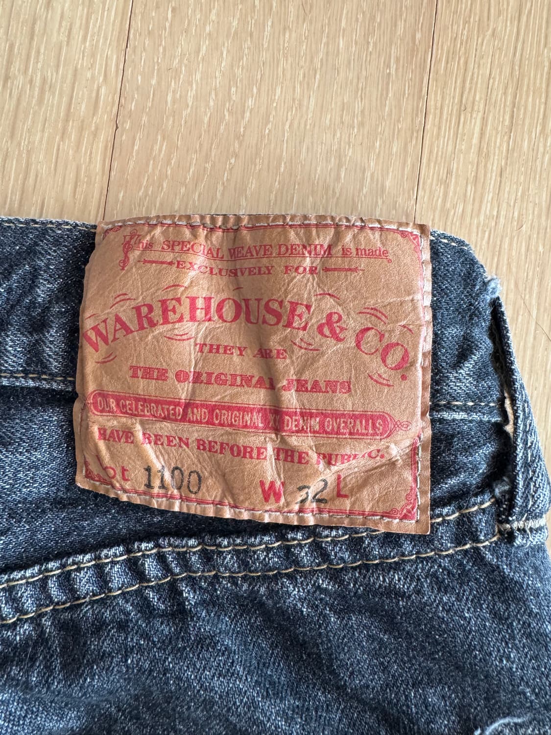 웨어하우스1100 블랙 32 상품이미지3