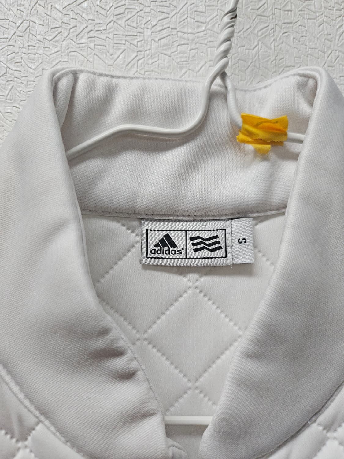 아디다스 퀼팅 조끼 화이트 여성용  S 상품이미지3