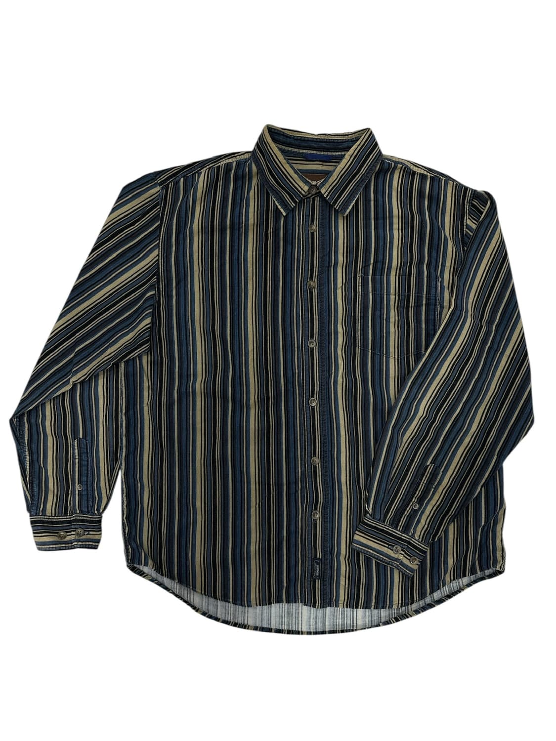 옴파로스 코듀로이 스트라이프 셔츠 상품이미지4