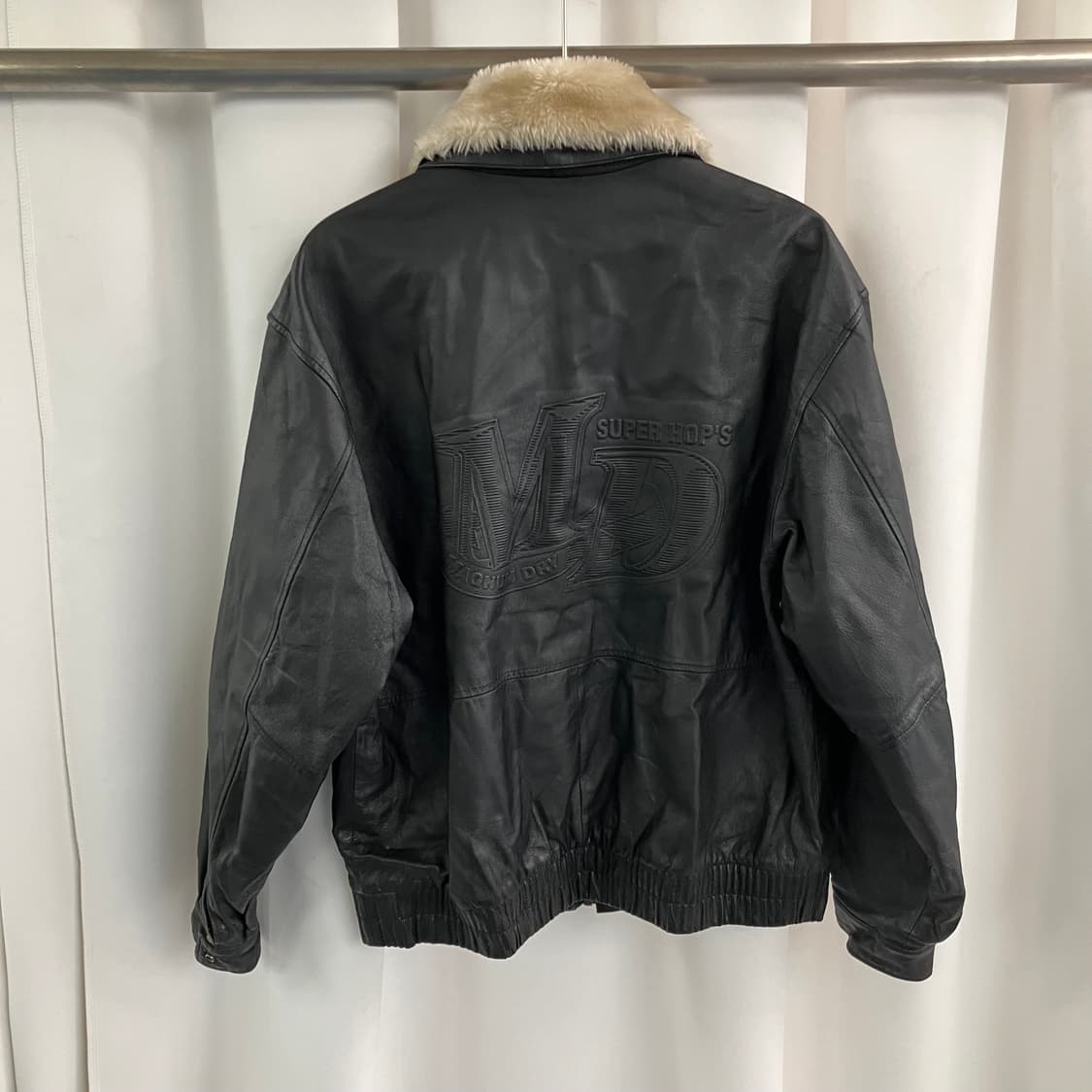 JPN VTG 빈티지 소가죽 G-1 봄버 자켓 M 상품이미지2