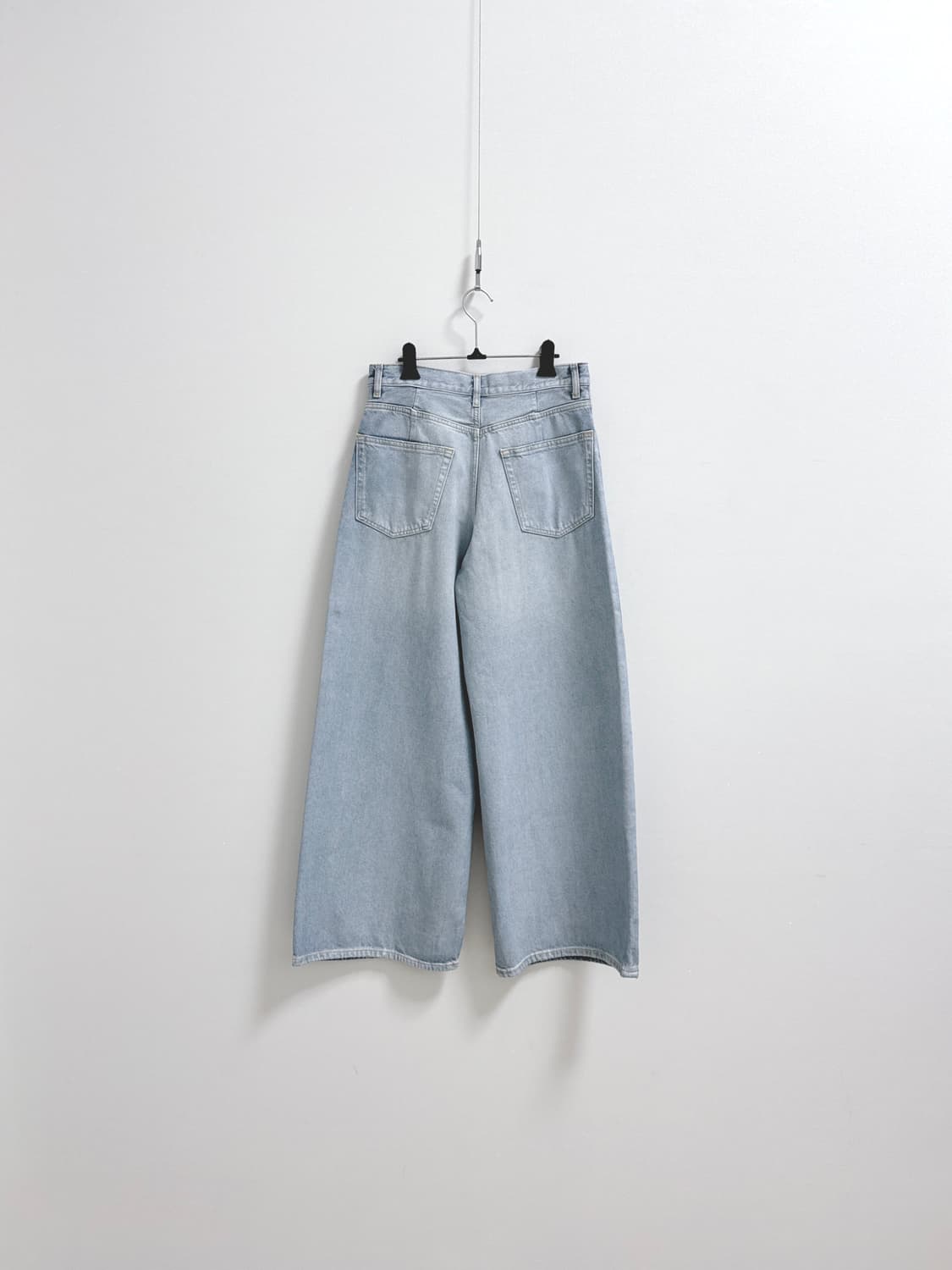 코스 풀 와이드 레그 진스 데님 팬츠 상품이미지5