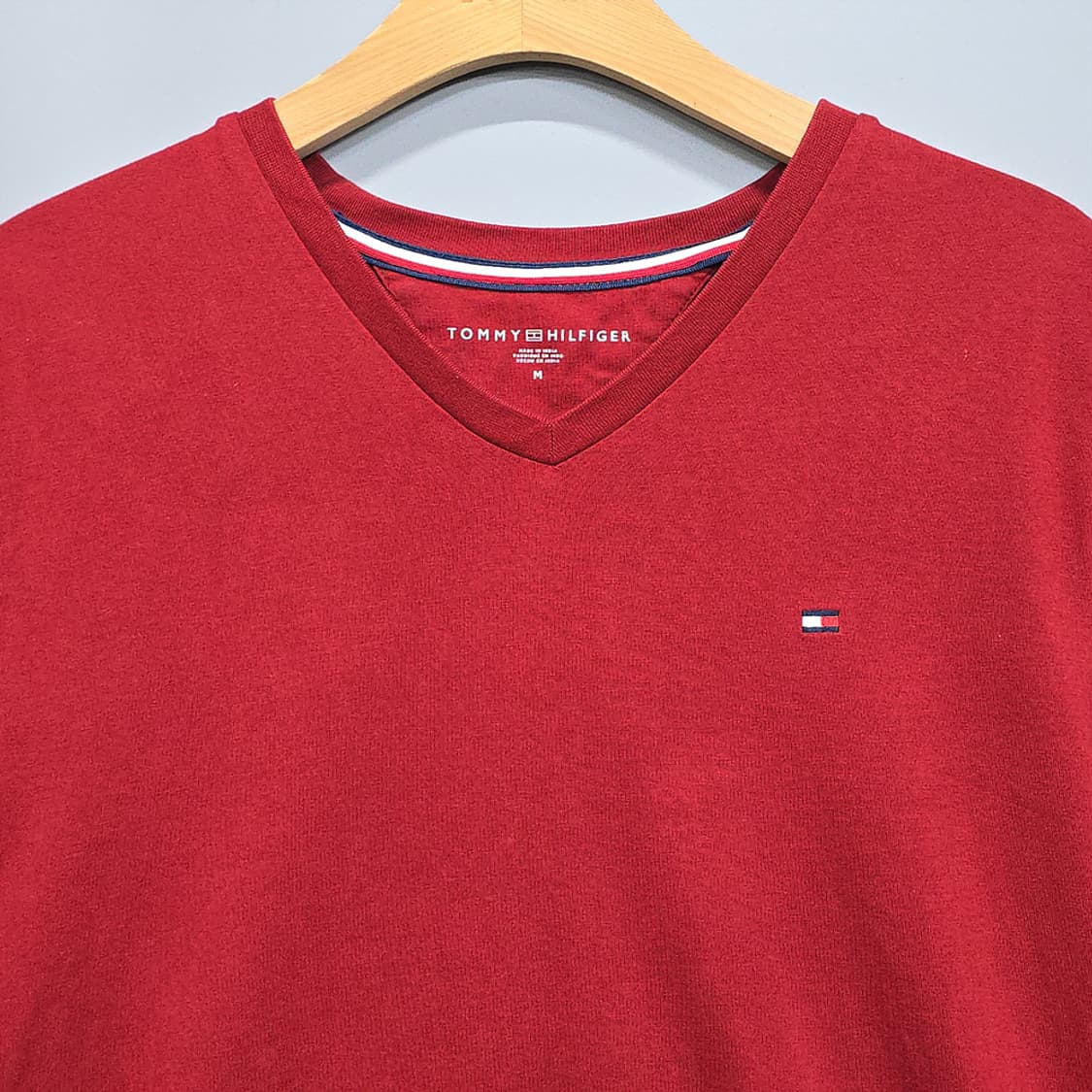 타미힐피거 브이넥 반팔 티셔츠 M 상품이미지2