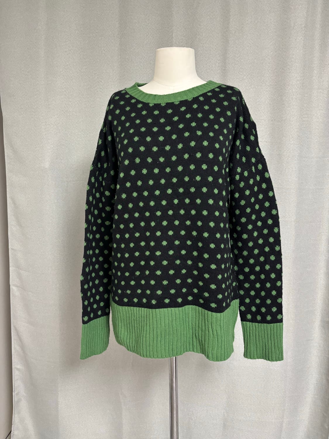 그린 도트 풀오버 상품이미지5