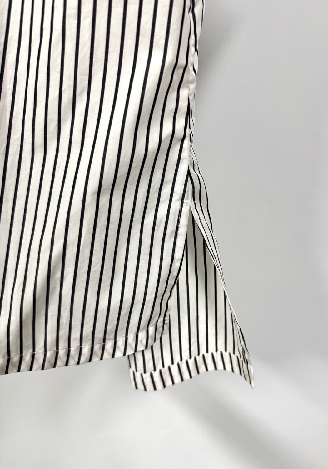  ETRE CECIL 에트르 세실 스트라이브 롤업소매 반팔티셔츠 M 상품이미지4