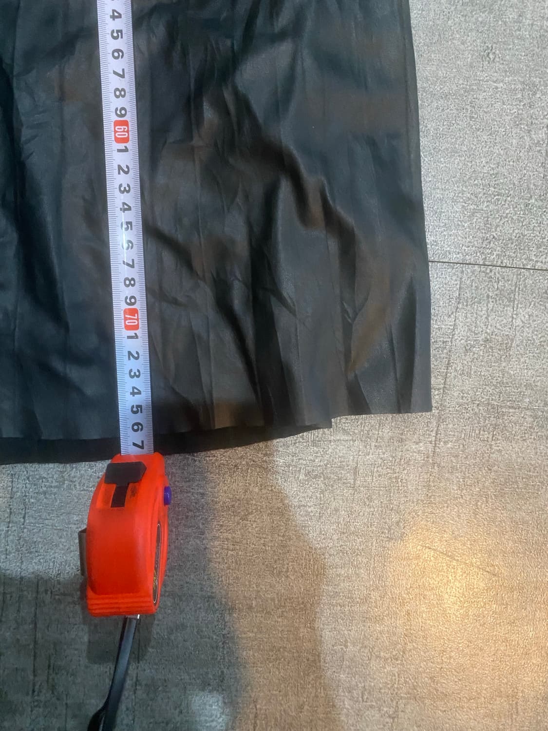 일본빈티지 핀터깔y2k 긱시크하이틴 가죽레더츨리츠스커트 상품이미지3
