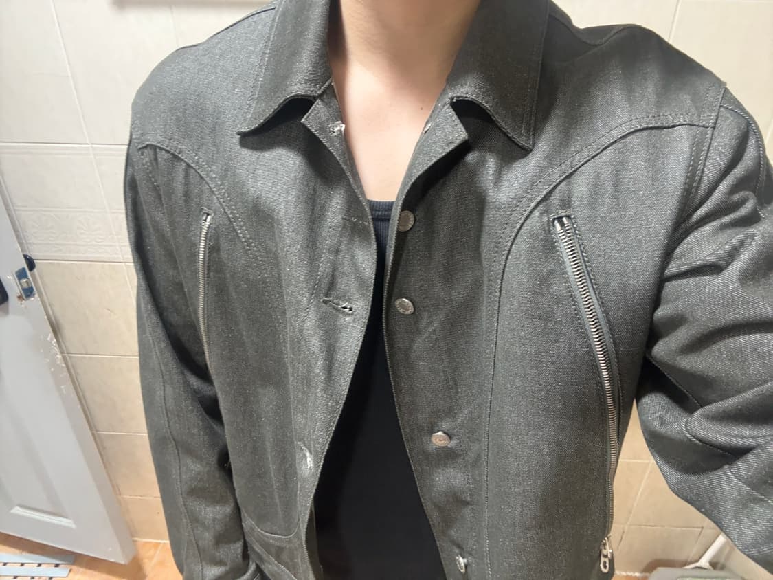 애드오프 데님 자켓 상품이미지2