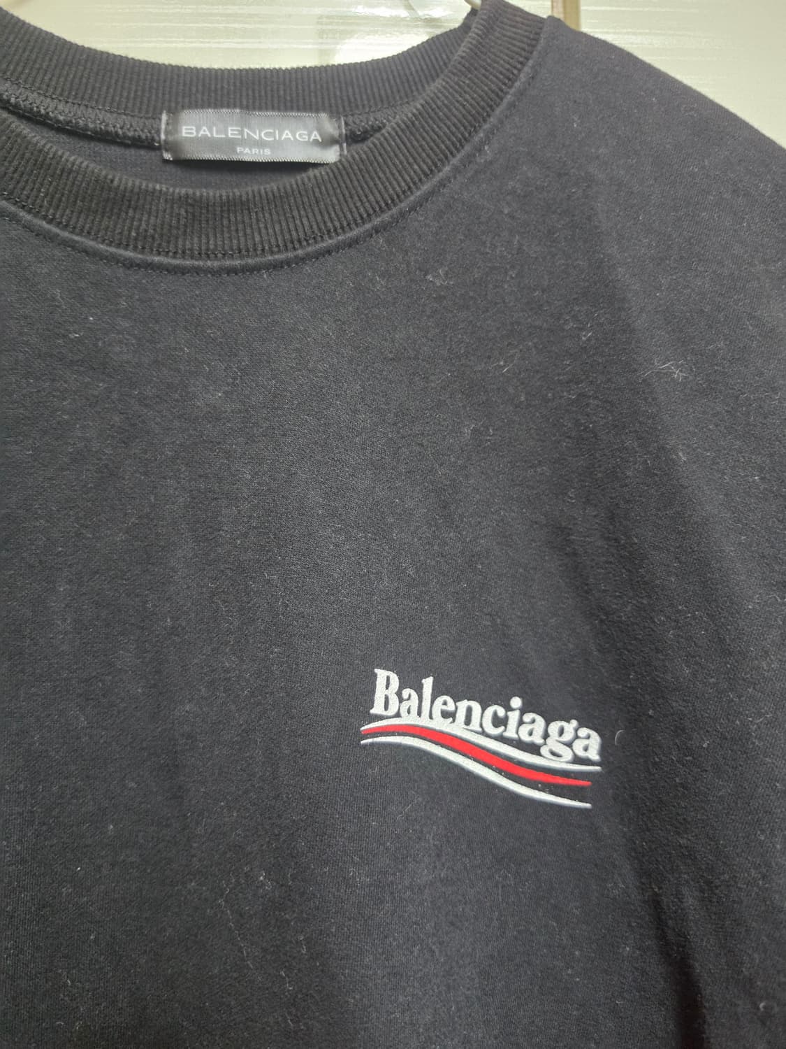 발렌시아가로고맨투맨 100~95 상품이미지3