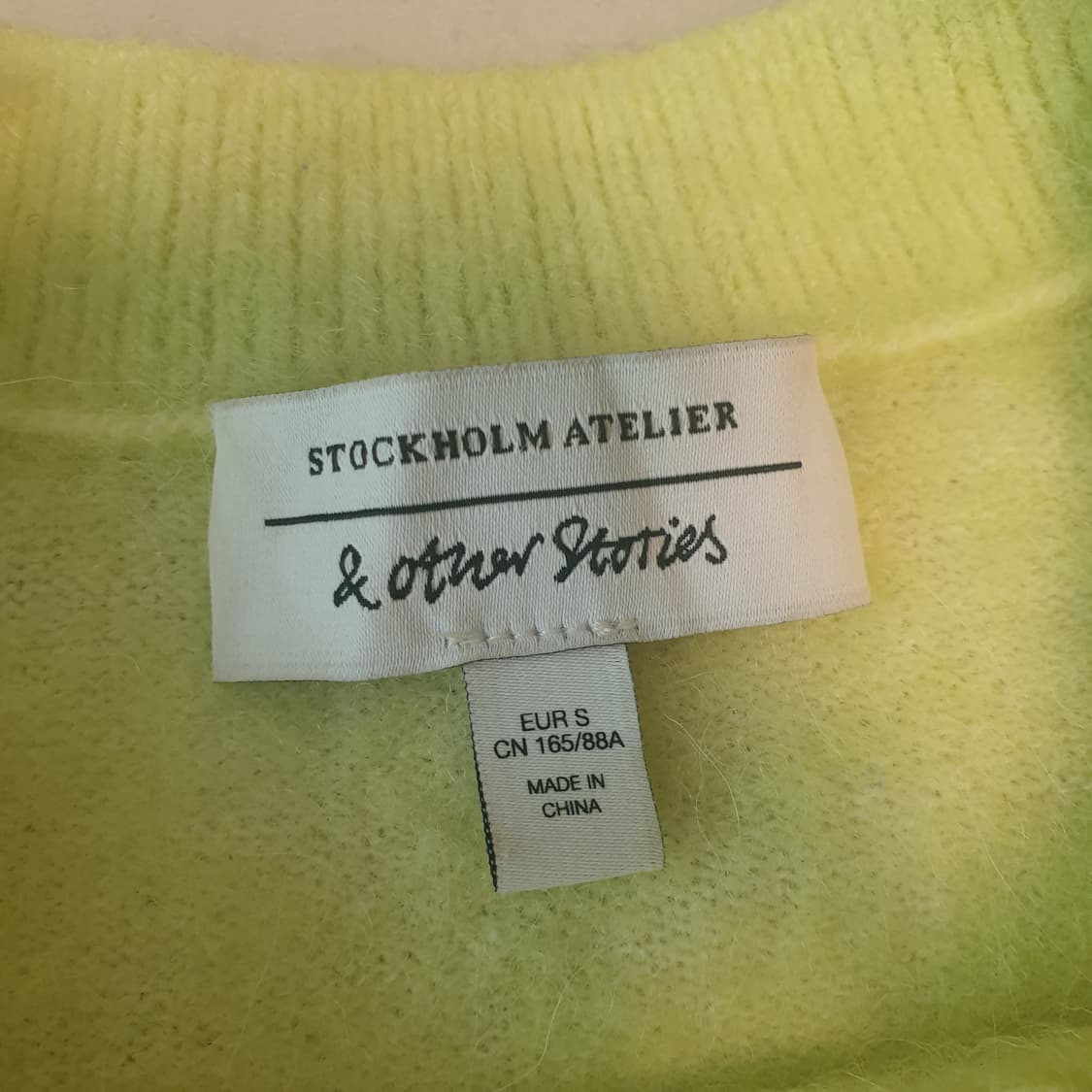 앤아더스토리즈 반크롭 기장 니트 상품이미지6