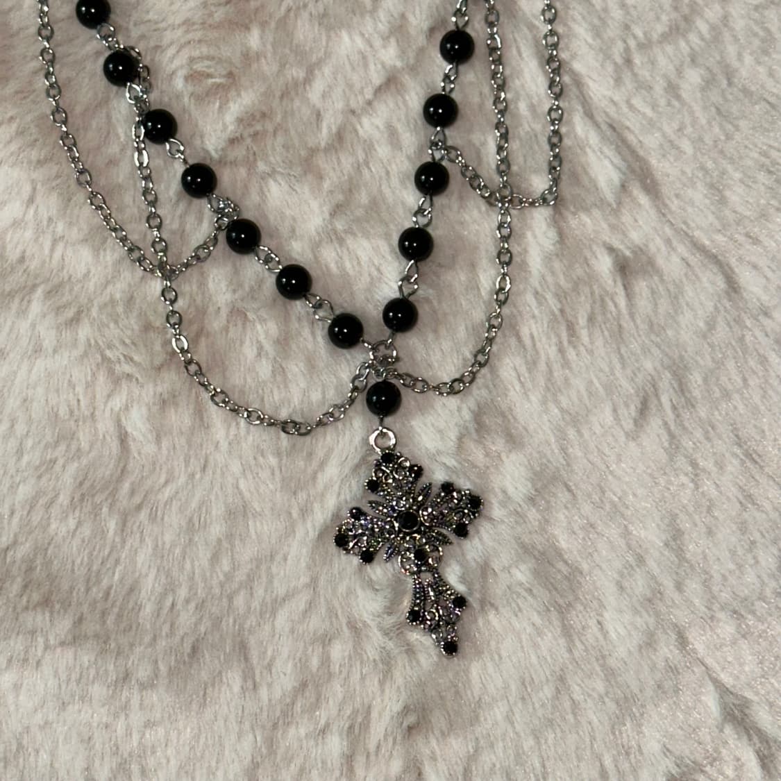 Gothic cross necklace 상품이미지3