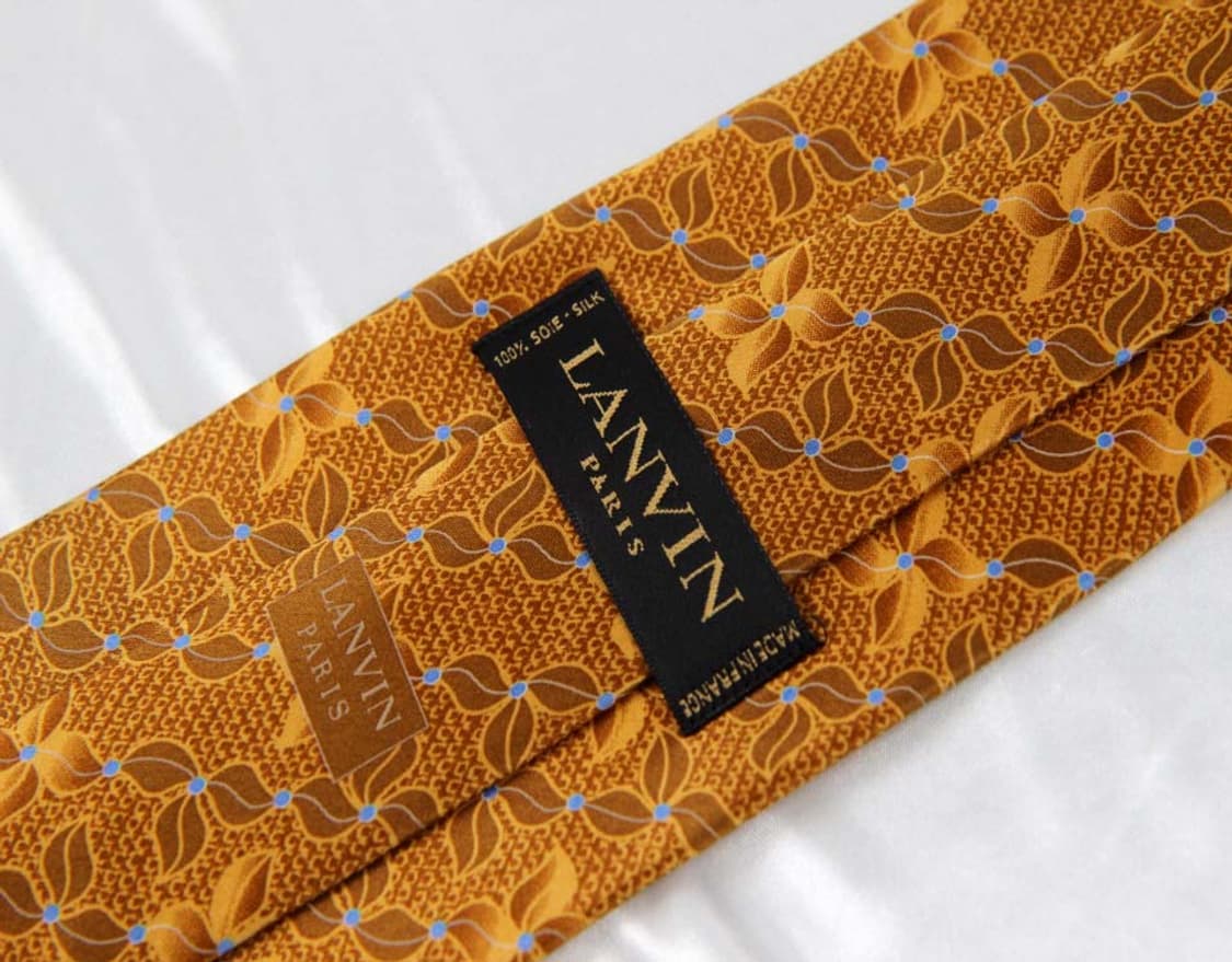 랑방 9cm A+등급 프랑스 남자 명품 넥타이 상품이미지3