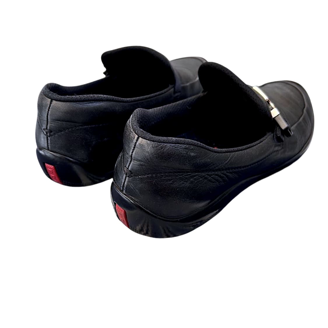 프라다 스포츠 아카이브 버클 레더 스니커즈 상품이미지5