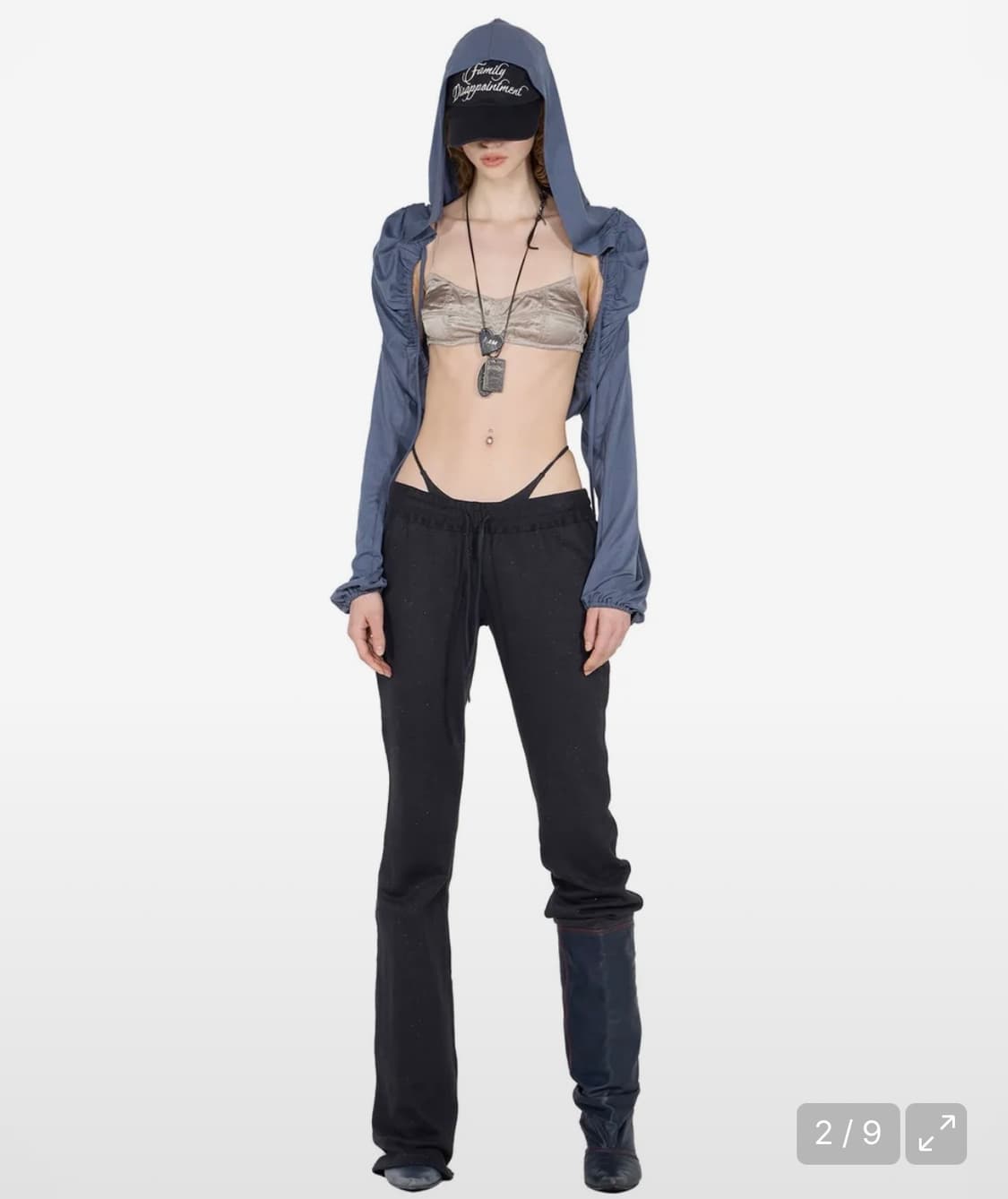 SCULPTOR 스컬프터 로우라이즈 부츠컷 바지 M 상품이미지2