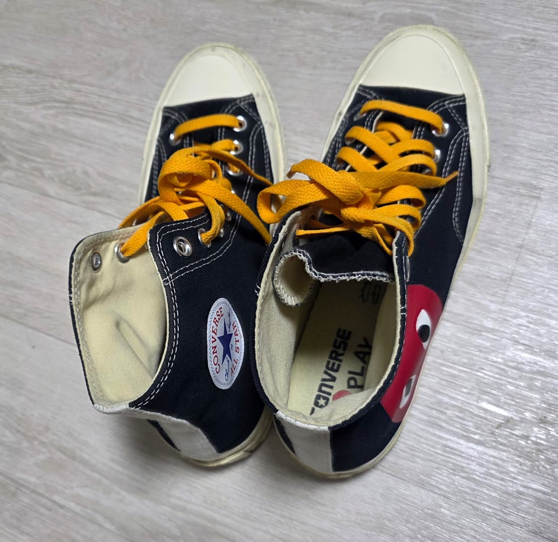 컨버스 꼼데 척70 하이 265 상품이미지4