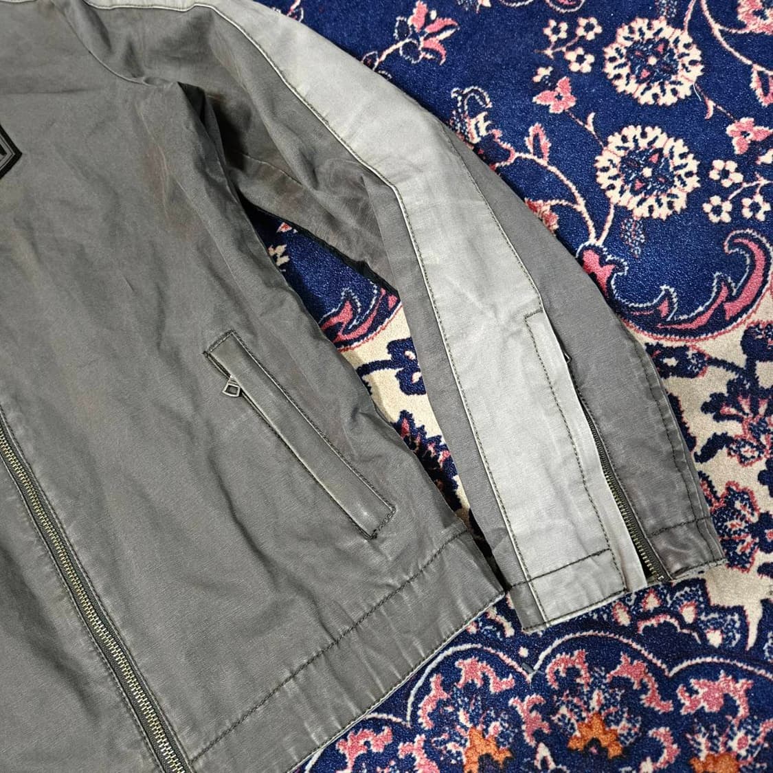 아르마니익스체인지 바이커 워크 집업자켓 상품이미지4