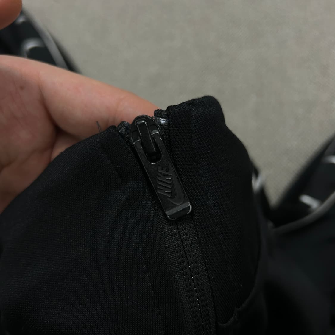 나이키 블랙 사이드라인 트랙탑 져지(XL) 상품이미지4