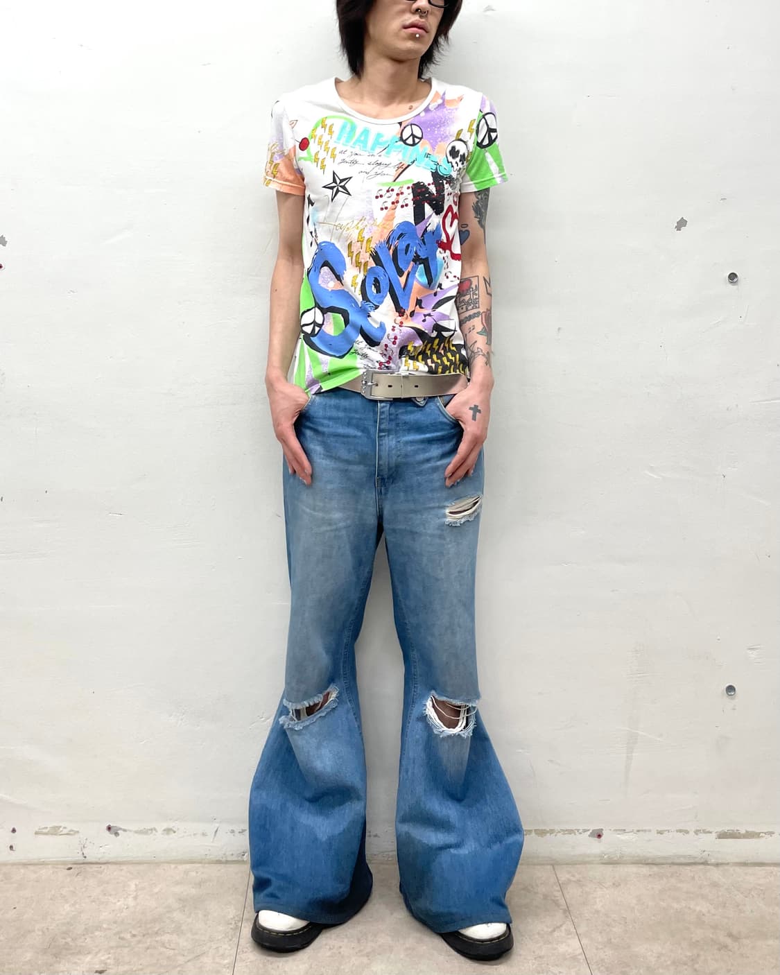 SOLAR Crazy Skull Multi-T-Shirt  상품이미지7