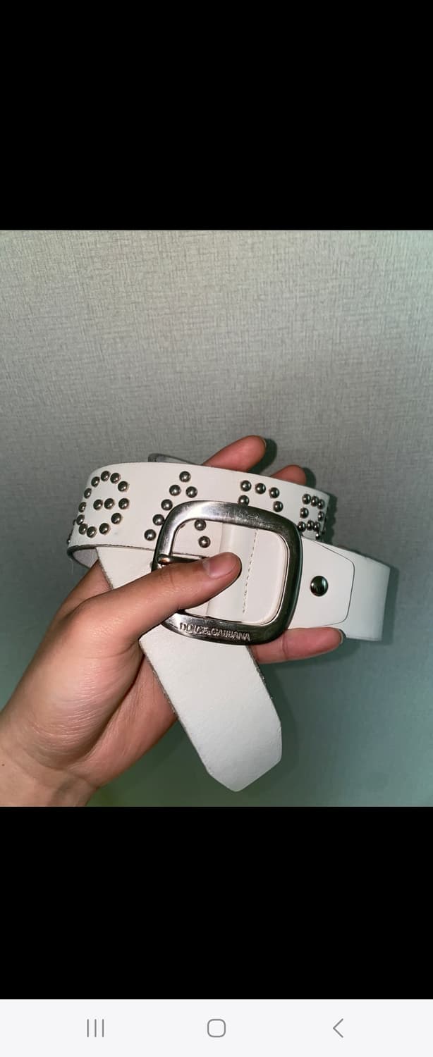 Dolce&Gabbana Big Stud Detail Leather Be 상품이미지2
