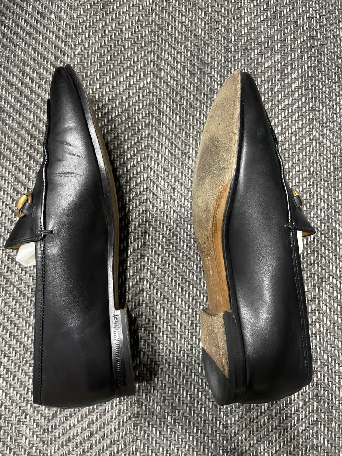 GUCCI 구찌 조던 홀스빗 로퍼 블랙 EU37/한국240 상품이미지7