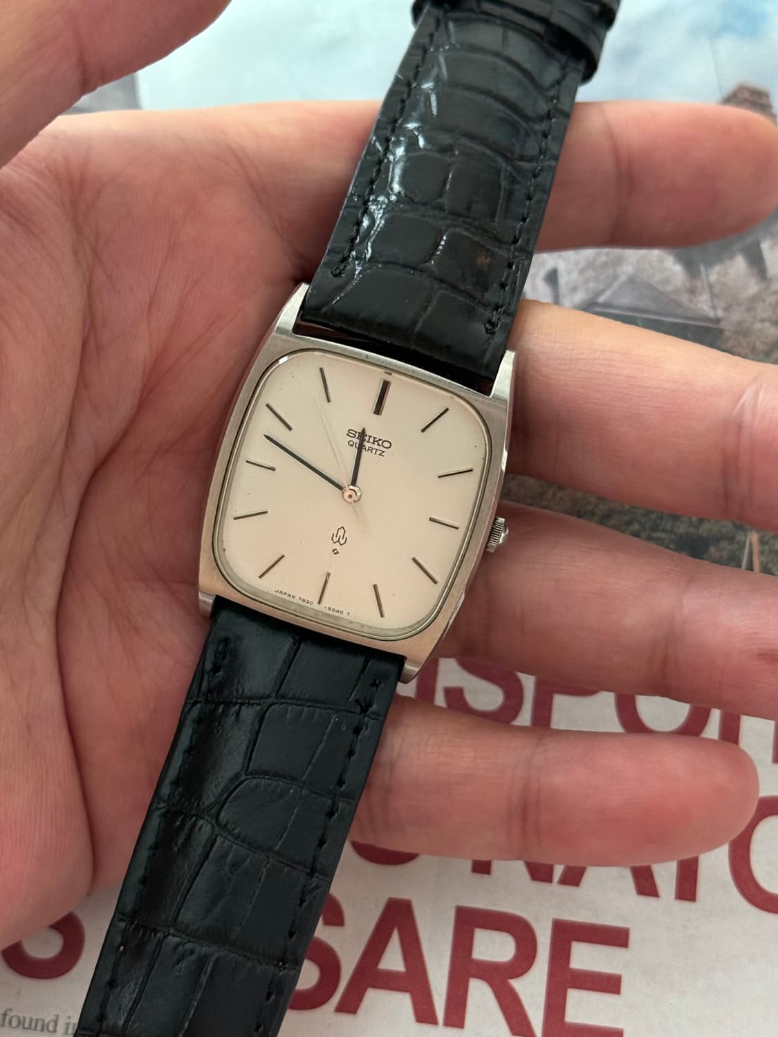 Seiko 세이코 Square Quartz 상품이미지3