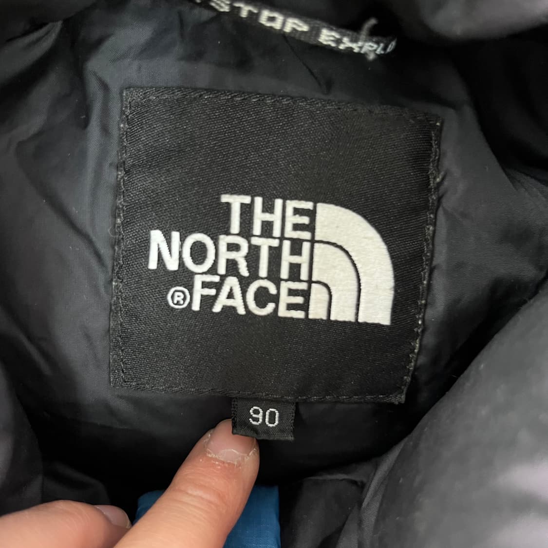 95 노스페이스 1996 700 눕시 블루 패딩 상품이미지3