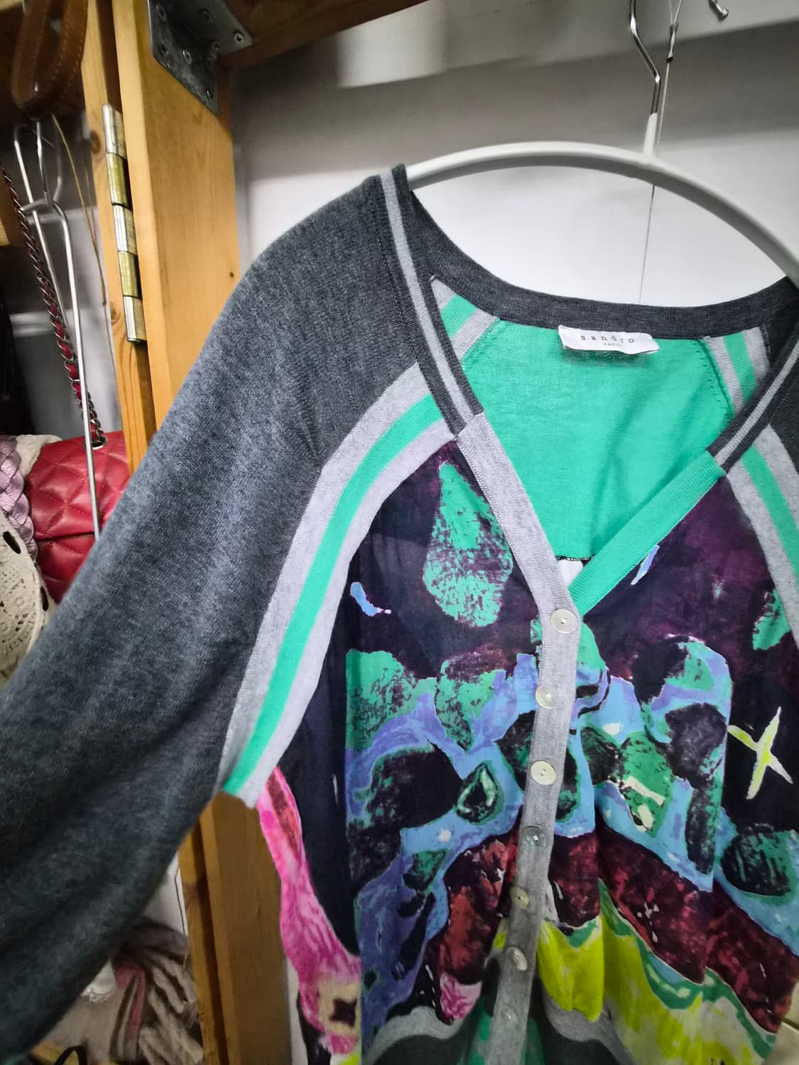 산드로 면실크 가디건 상품이미지5