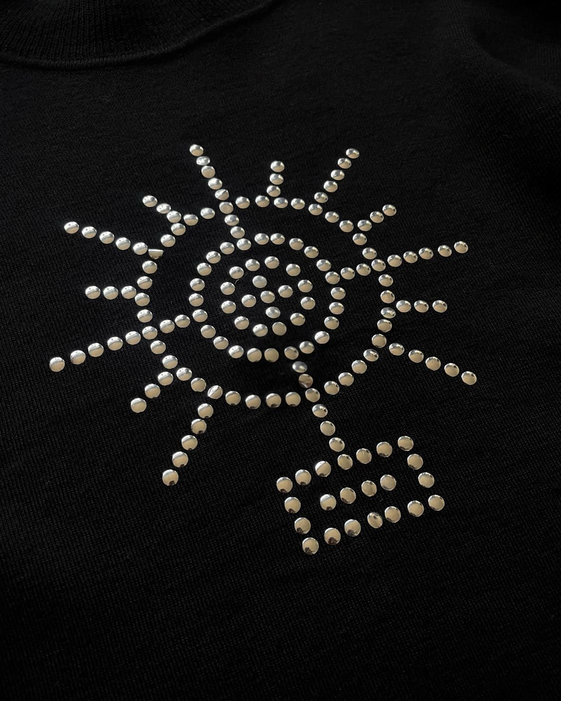 1980-90s KANSAI O2 Studs Eye Wool Knit 상품이미지6