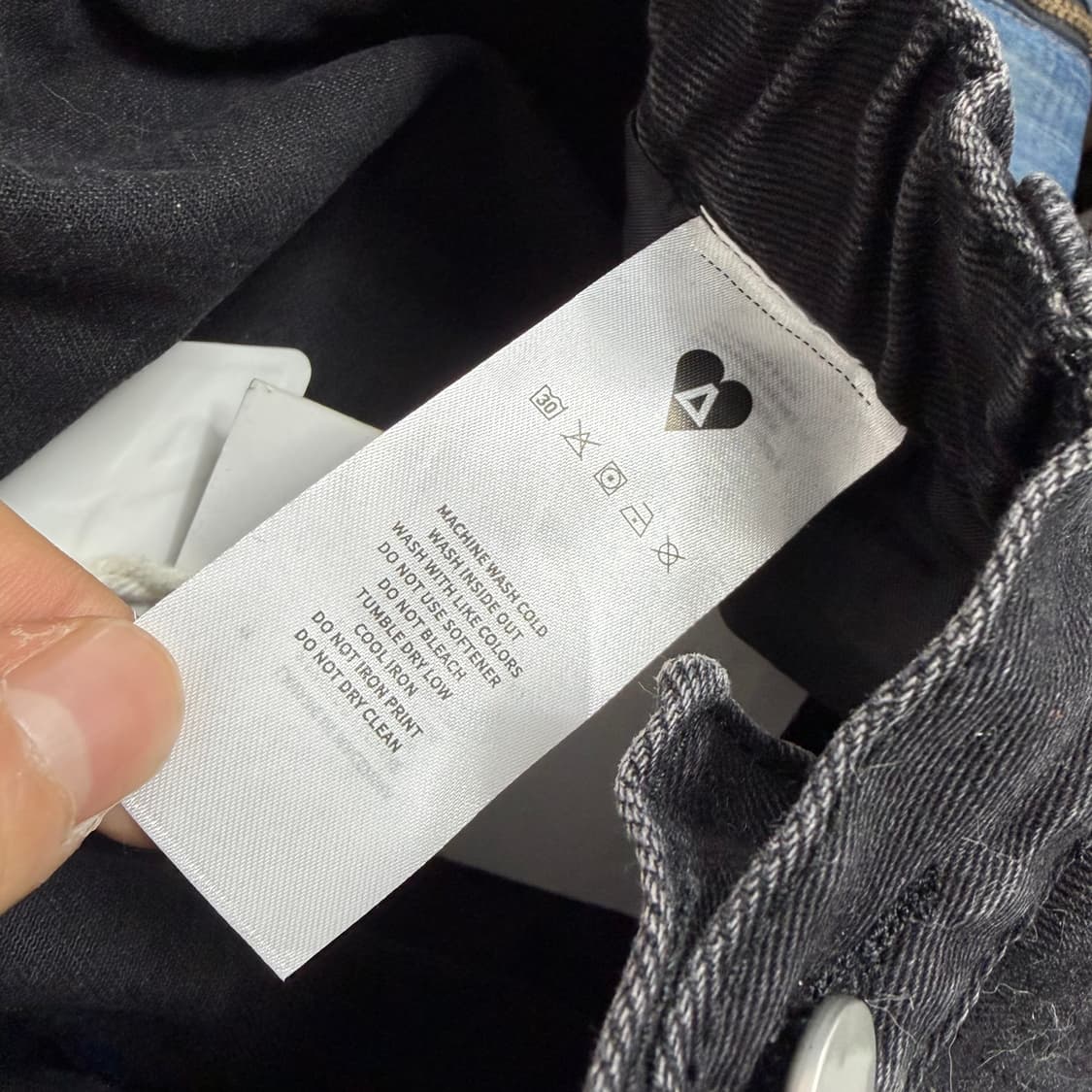 (새상품) 알프릭에덴 스타 와이드 데님 카고 팬츠 상품이미지10