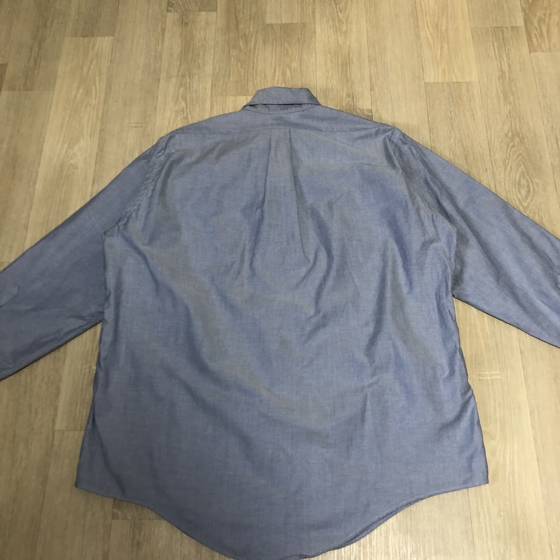 (XL-XXL) 새상품 90s 브룩스 브라더스 미국제 옥스포드 셔츠 블루 상품이미지7