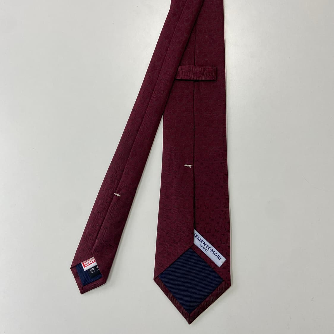 메멘토 모리Memento Mori 아이언맨 정품 명품 넥타이 상품이미지3