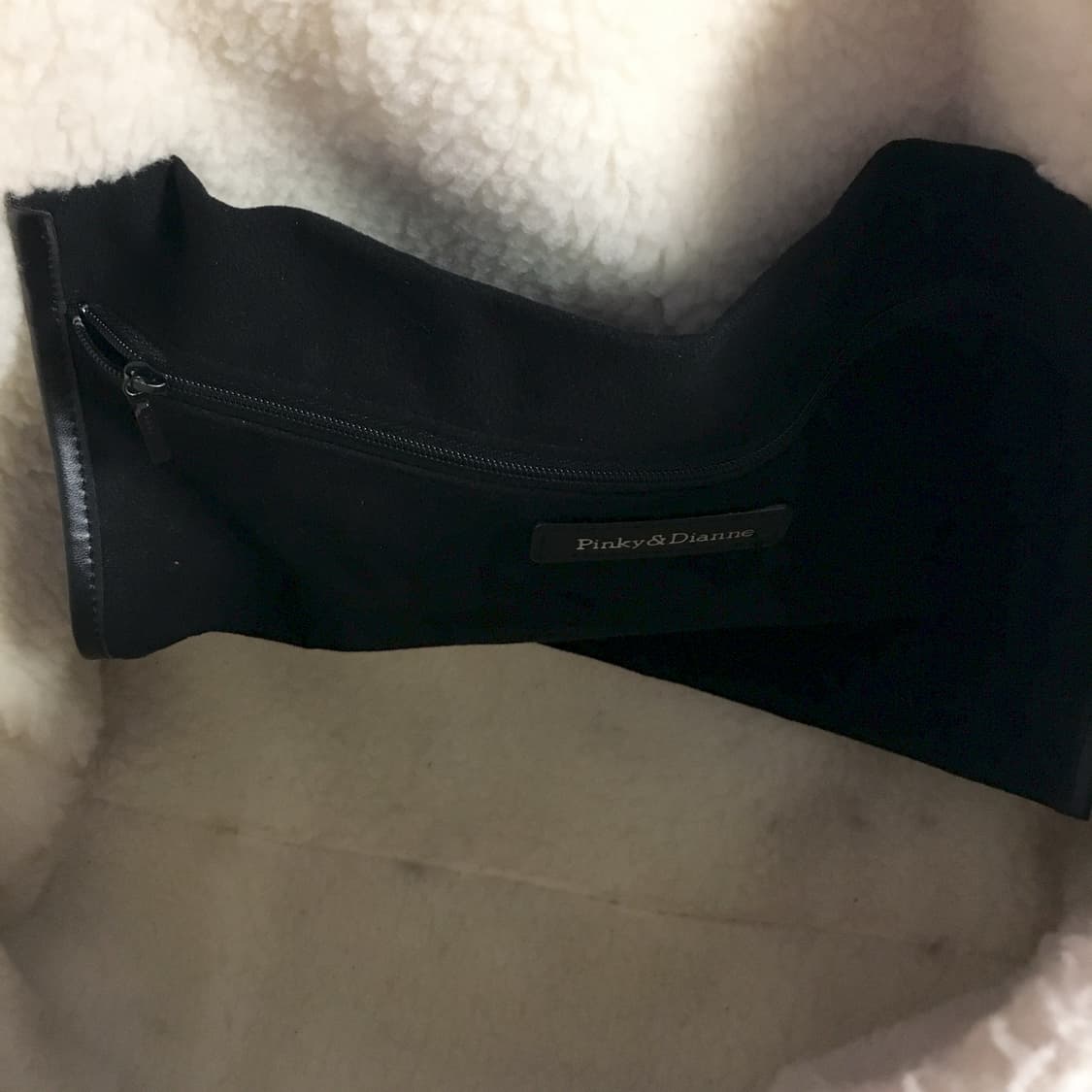 핑키앤다이안 블랙 퍼 숄더백 갸루 헤이세이 y2k 상품이미지8